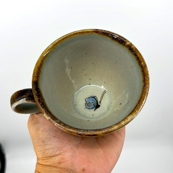 Ken Edwards El Palomar Pottery
Coffee Tea Cup Mug Tonala Mexico Blue Bird Floral - Picture 5 of 13